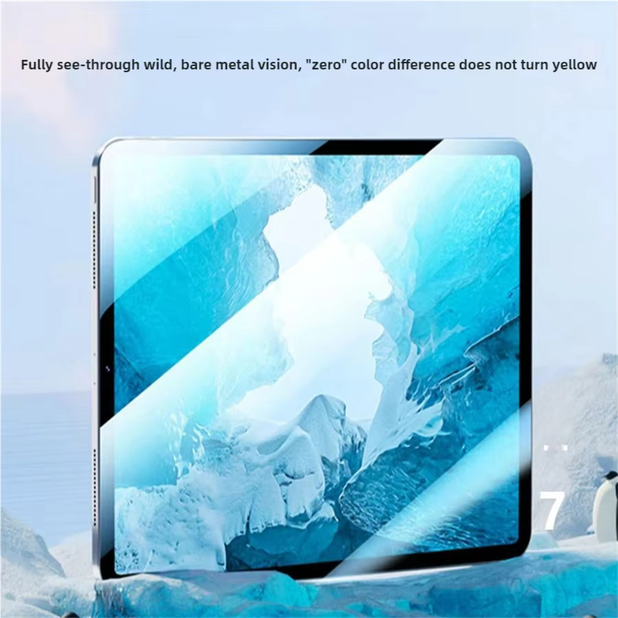 Apple Displayschutzfolie aus gehärtetem Glas für iPad 10. Generation 10,9 Zoll 2022, transparent - Bild 4
