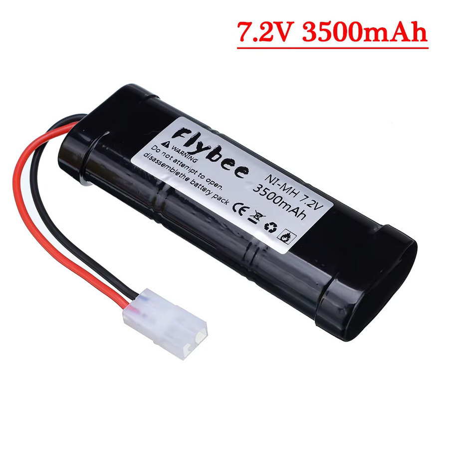 GAOLAG NiMH-Akku 7,2 V 6800 mAh mit Tamiya-Schnittstelle in Schwarz für RC-Modelle und Spielzeug - Bild 2