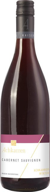 Achkarrer Winzer Cabernet Sauvignon Rotwein, Baden, 2021, trocken, 0,75 l - Bild 1