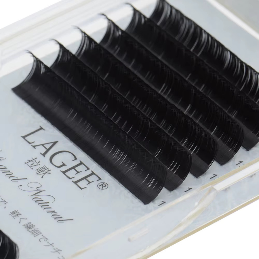 LAGEE Wimpernverlängerung, 7-15mm Mix, Schwarz - Bild 2