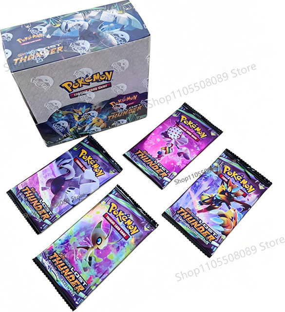 Pokémon Sun & Moon Lost Thunder Booster Bundle Edition, Sammelkarten, Englische Version, ab 6 Jahren - Bild 1