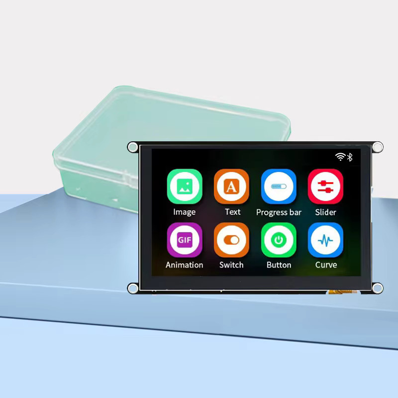 Guition ESP32S3 LCD-Anzeigemodul mit 5 Zoll IPS High-Definition-Display, 8M PSRAM, 16M FLASH, kapazitivem Touch, WiFi und Bluetooth in Schwarz - Bild 3