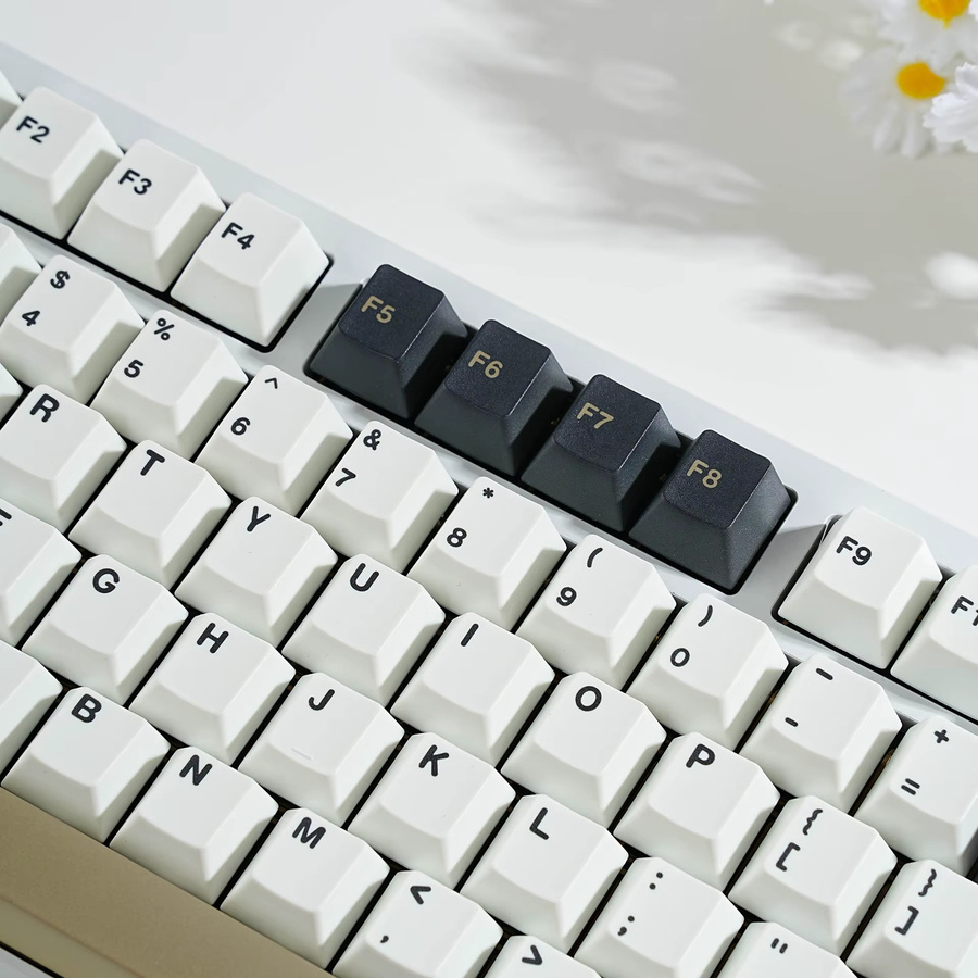 Readson PBT Tastenkappen im Cherry Profil für mechanische Tastaturen in Grün mit verschiedenen Layout-Optionen wie Deutsch, Hebräisch, Russisch, Spanisch, Französisch, Koreanisch und Japanisch - Bild 3