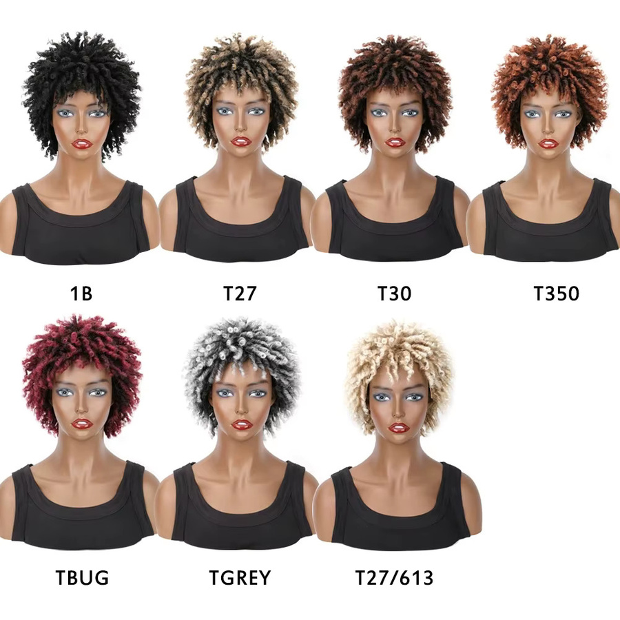 Sallyhair Afro Dreadlock Perücke, Kinky Twist, Unisex - Bild 5