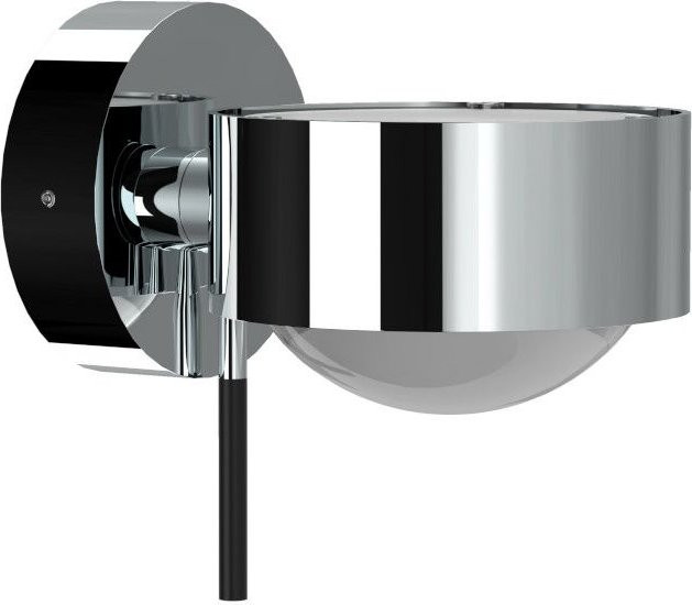 Top Light Puk Mini Wall Wandleuchte in Chrom mit mattem Glas - Bild 1
