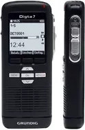 Grundig Diktiergerät Digta 7 in Schwarz mit USB-C und 3,5 mm Klinkenanschluss - Bild 2