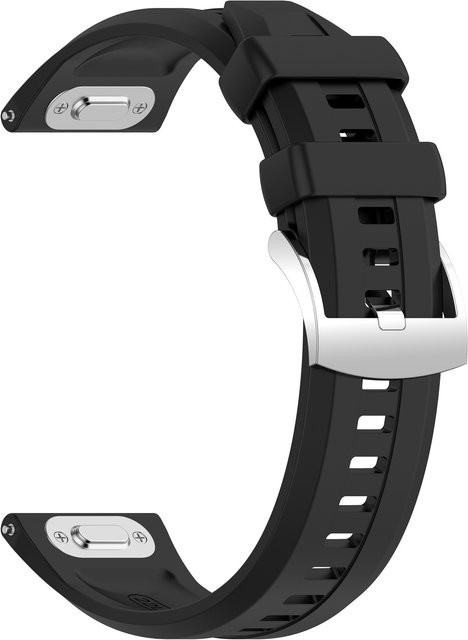 FancyWrist Uhrenarmband Silikon, 22 mm, Schwarz - Bild 1