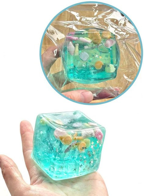 Topmix Sensorischer Magischer Würfel, Meeresmotiv, blue - Bild 1