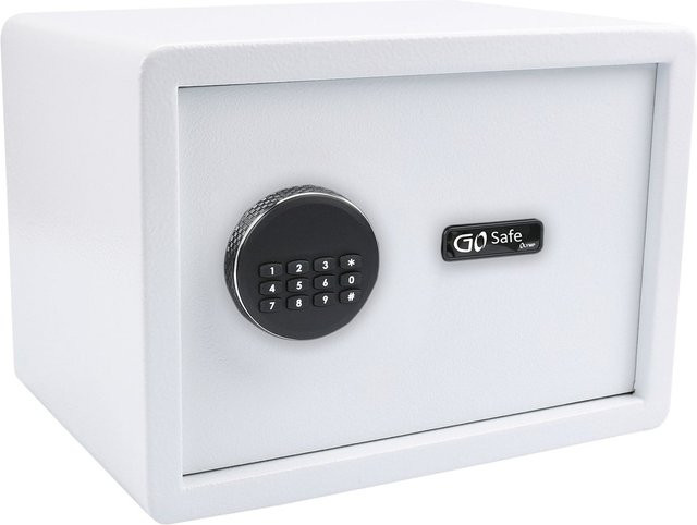 Olymp GOsafe 2.0 Tresor Safe mit Zahlencode und Sicherheitsschlüssel in Weiß - Bild 1