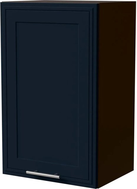 Feldmann-Wohnen Hängeschrank Salo W2 in Lava und Indigo Matt mit Rahmenoptik, B/T/H: 45 x 32,5 x 72 cm - Bild 1