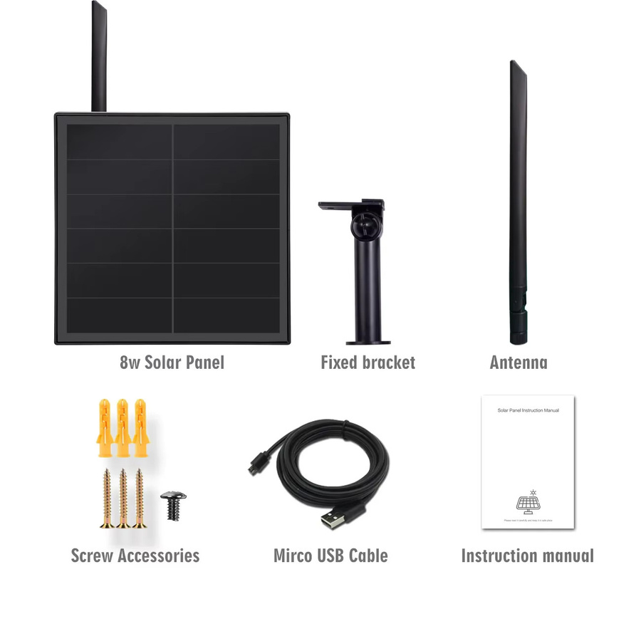 Heltec 8W Solar Panel für LoRaWAN Meshtastic und ESP32 IoT Projekte, Schwarz - Bild 4