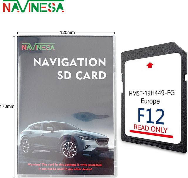Navigationssystem Update SD-Karte für Ford Focus Sync2 F12 ab 2014 mit 64 GB Europa GPS-Karte HM5T-19H449-FG - Bild 1