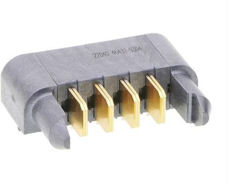 Molex Einbau-Stiftleiste Standard 464379304 in Grau - Bild 1
