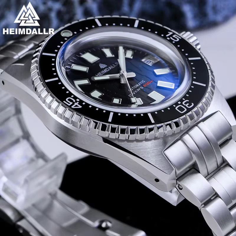 HEIMDALLR Armbanduhr, Automatik, Edelstahl, Saphirglas, 20 ATM, Herren - Bild 3