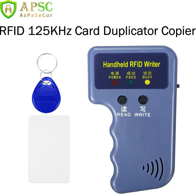EM Handheld RFID Kopierer und Kartenleser zur Programmierung von EM5200, 4100, EM4305 und T5577 sowie wiederbeschreibbaren 125Khz Schlüsselanhänger-Tags - Bild 1
