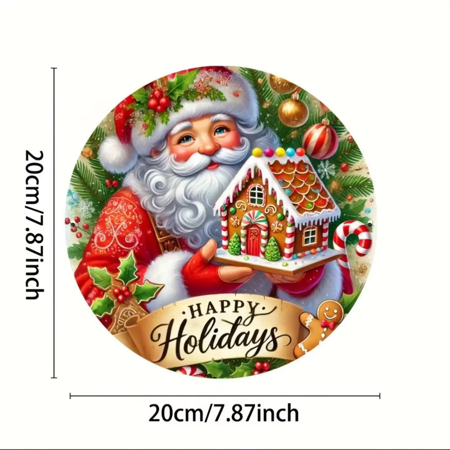 Potdemiel Weihnachtsmann Weihnachtsdekoration Multicolor für Innen und Außen - Bild 2