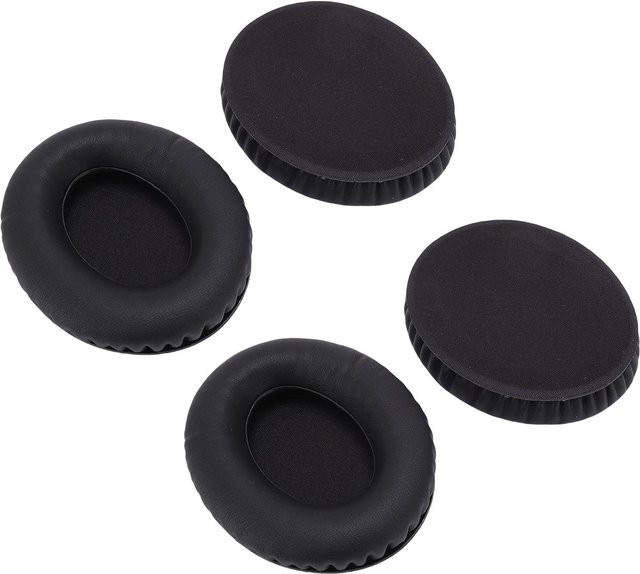 4 Stück Ohrpolster Ersatz für Sennheiser Kopfhörer HD418 HD419 HD428 HD429 HD439 HD438 HD448 HD449 in Schwarz - Bild 1