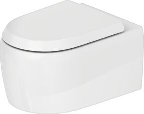Duravit Wand-WC Qatego Tiefspüler, weiß Hochglanz, B: 38,5 cm, T: 57 cm - Bild 1