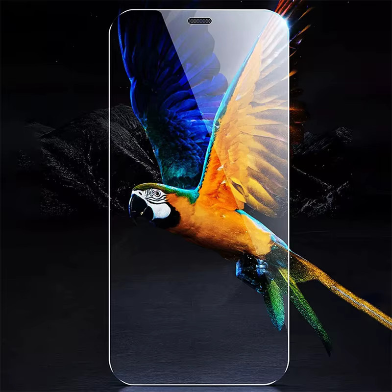 4er-Set gehärtetes Glas Displayschutzfolie für Apple iPhone 11 12 13 14 15 16 Pro Max Mini in Transparent - Bild 4
