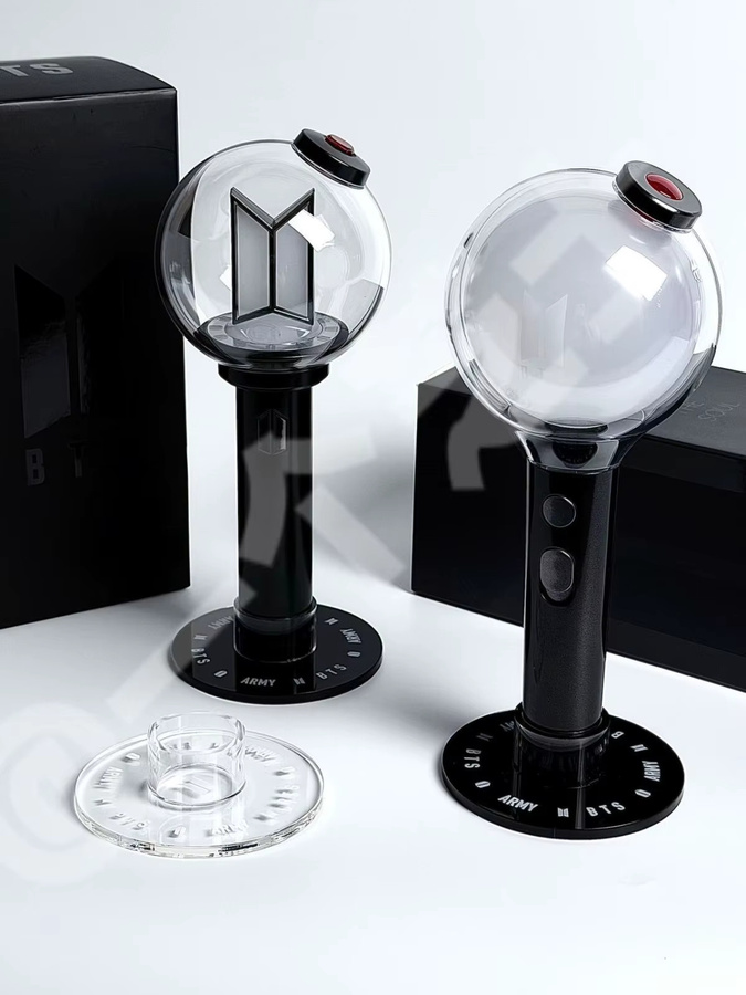 LINE FRIENDS BT21 Stützstangenbasis aus Acryl, Zubehör, Schwarz - Bild 2