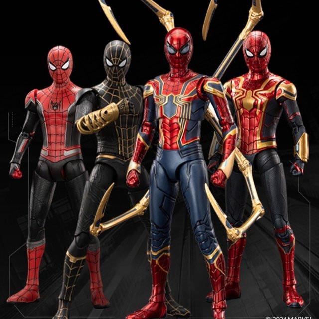 ZD Toys Spider-Man Iron Spider-Man Actionfigur, Marvel, Mecha Modell - Bild 1