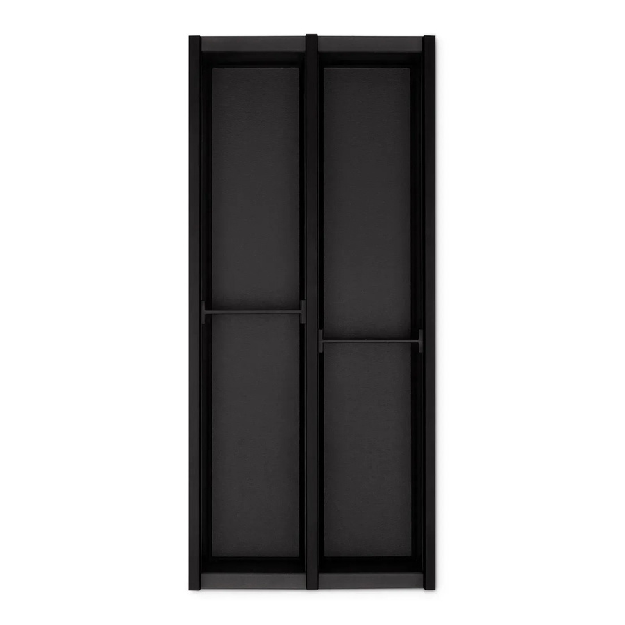 SOTECH Cuisio Besteckeinsatz für Blum Legrabox, Farbe Anthrazit, Breite: 47,3 cm, Höhe: 5,5 cm, Tiefe: 30 cm - Bild 2