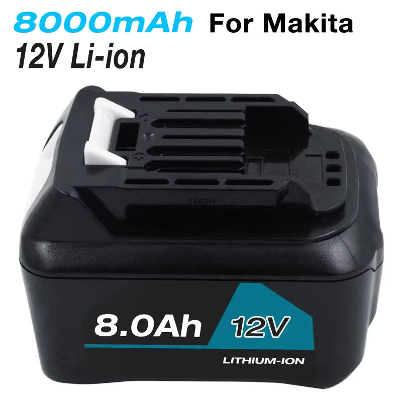 Makita Akku und Ladegerät Set für 10,8 V 12 V max. Li-Ionen-Akkus kompatibel mit BL1040 BL1040B BL1050B BL1020B BL1041 BL1016 BL1021 - Bild 2