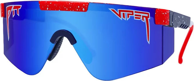 Pit Viper The Basketball Team 2000 Sonnenbrille, Unisex, Vollrand, rot, blau, Kunststoff - Bild 1