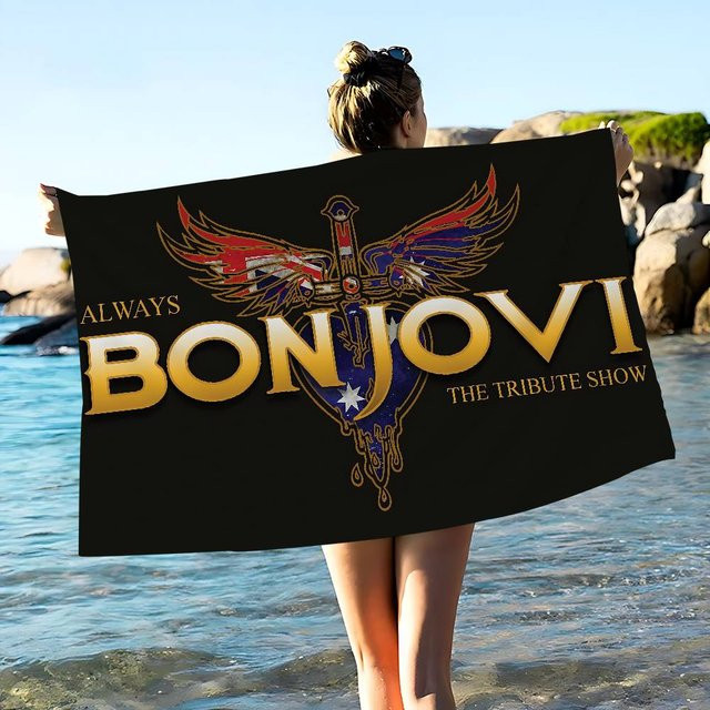 B-BonS J-Jovi Strandtuch für Mädchen, buntes Mikrofaser-Badetuch, schnell trocknend und sandfrei, Multicolor - Bild 1