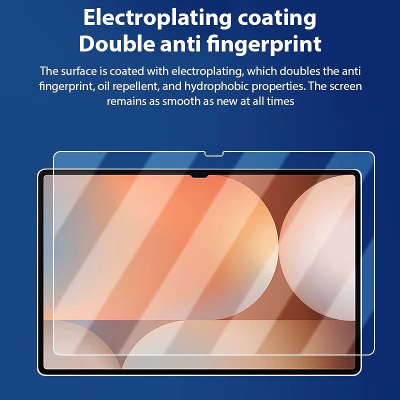 2er-Set Displayschutzfolie aus gehärtetem Glas für Samsung Galaxy Tab A9 Plus, Ultra HD, transparent, 11 Zoll - Bild 3