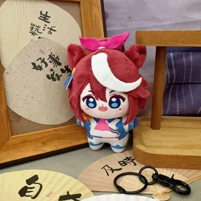 Uma Musume Pretty Derby Tokai Teio, Plüschfigur, Schlüsselanhänger, 12cm, ab 14 Jahren - Bild 1