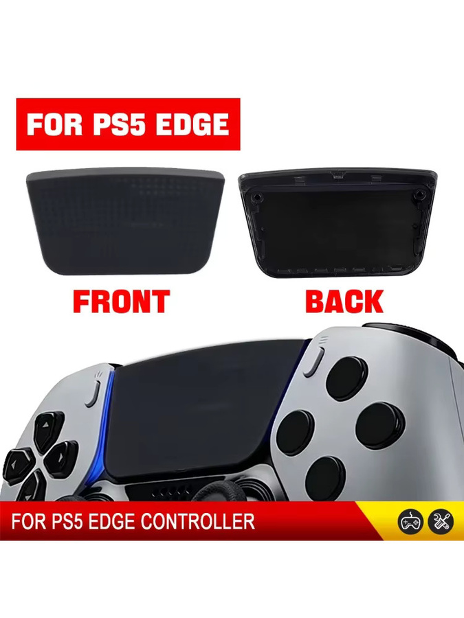 mbchips mc Ersatz-Touchpad Soft-Touch Reparaturteil für PS5 Edge Controller in Schwarz Grau - Bild 7