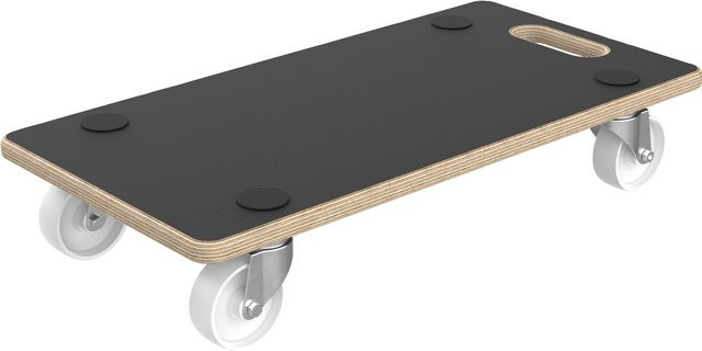 PARKSIDE Transporthilfe eckig aus Kunststoff in Schwarz für Holz - Bild 1