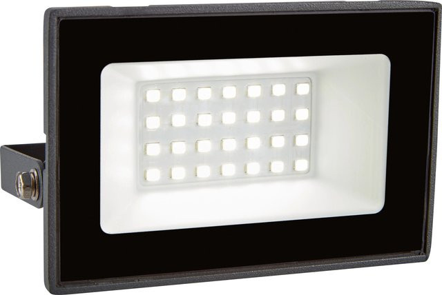 LED Strahler 20 W in Grau für Innen- und Außenbereich mit modernem Design - Bild 1