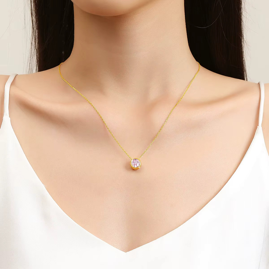 szjinao Halskette, 750 Gold, Diamant, Damen - Bild 2