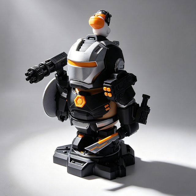 Marvel Capibala Kriegsmaschine, Magnetische Saugfigur, Schwarzer Krieger, Bausatz, Spielzeugfigur - Bild 1