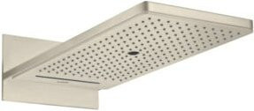 Hansgrohe Axor Kopfbrause Regendusche in gebürstetem Nickel, Rechteckig, B: 58,0 cm, T: 26,0 cm, H: 5,8 cm - Bild 1
