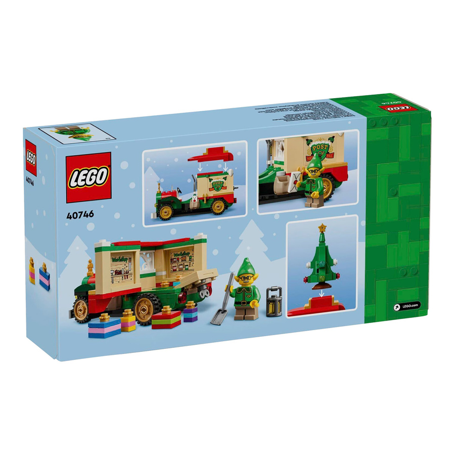 LEGO Lieferwagen des Weihnachtsmanns, Fahrzeuge, ab 8 Jahren - Bild 3