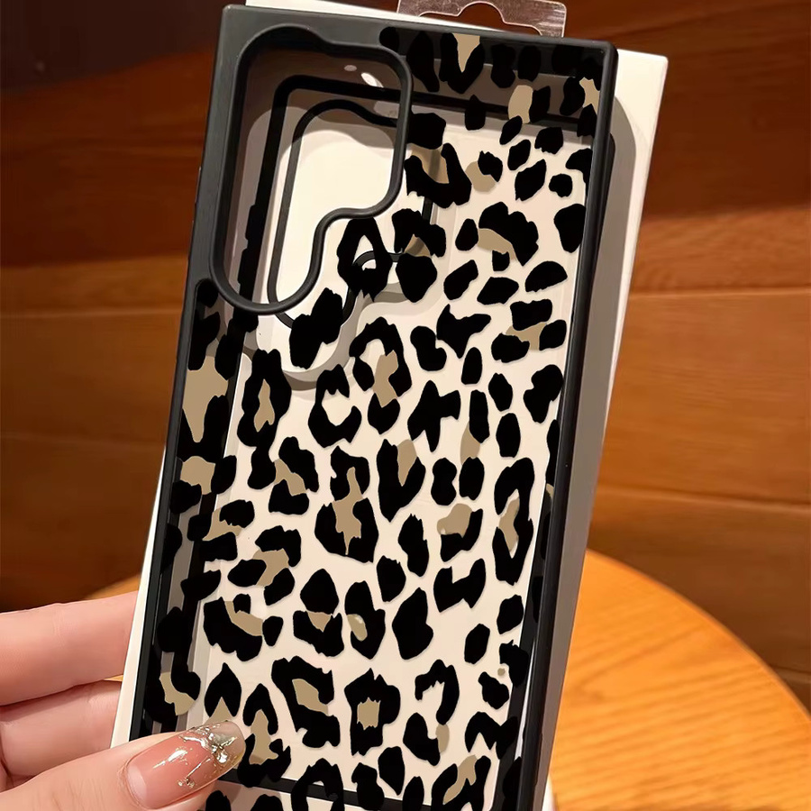 Silikon-Handyhülle mit Leoparden-Design für Samsung Galaxy Modelle in Multicolour - Bild 3