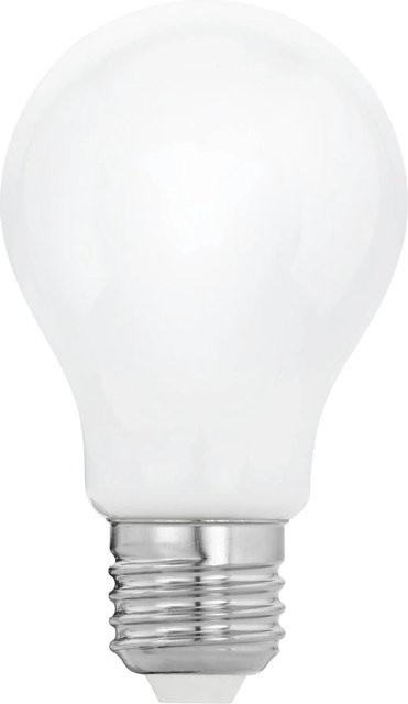 Eglo LED Leuchtmittel E27 Globeform in Weiß, dimmbar, 9 W, warmweiß - Bild 1
