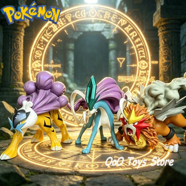 Bandai Pokémon, Actionfiguren, 9,5 cm, 3-teiliges Set - Bild 1