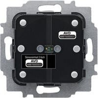 Busch-Jaeger Bussystem-Systemschnittstelle Taster vierfach mit integriertem Temperaturfühler Unterputz Schwarz IP20 2CKA006133A0222 - Bild 1
