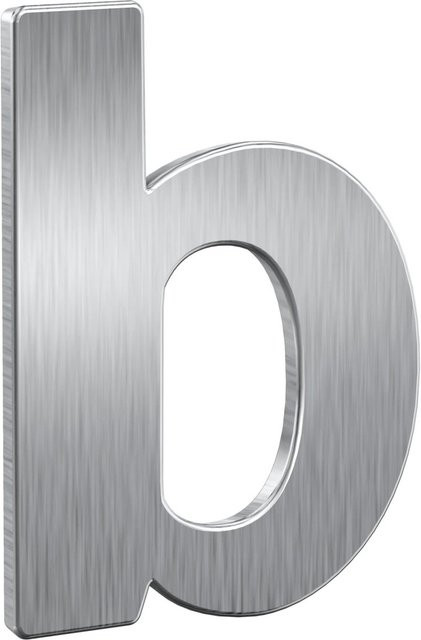 BASI Hausnummer 150 aus Edelstahl in Silber - Bild 1