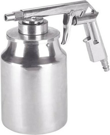 Einhell Druckluft-Strahlpistole ESSP 2005 mit Saugbecher aus Aluminium in Silber - Bild 1