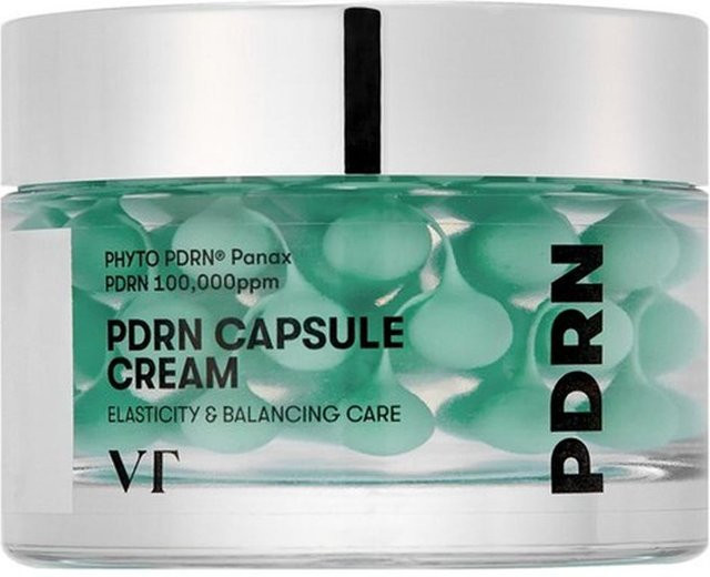 VT COSMETICS PDRN Kapselcreme, 50 ml, Hyaluronsäure, Peptide, Panthenol - Bild 1