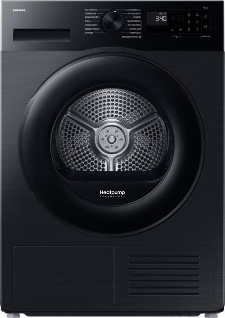 Samsung Wärmepumpentrockner DV91DG52A0AB in Schwarz mit WiFi und App-Steuerung - Bild 1