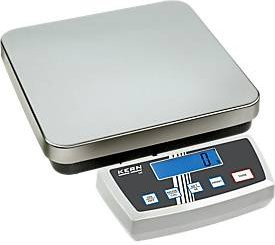 Kern Plattformwaage DE60 K10 D in Silber aus Edelstahl mit 60 kg Wägebereich - Bild 1