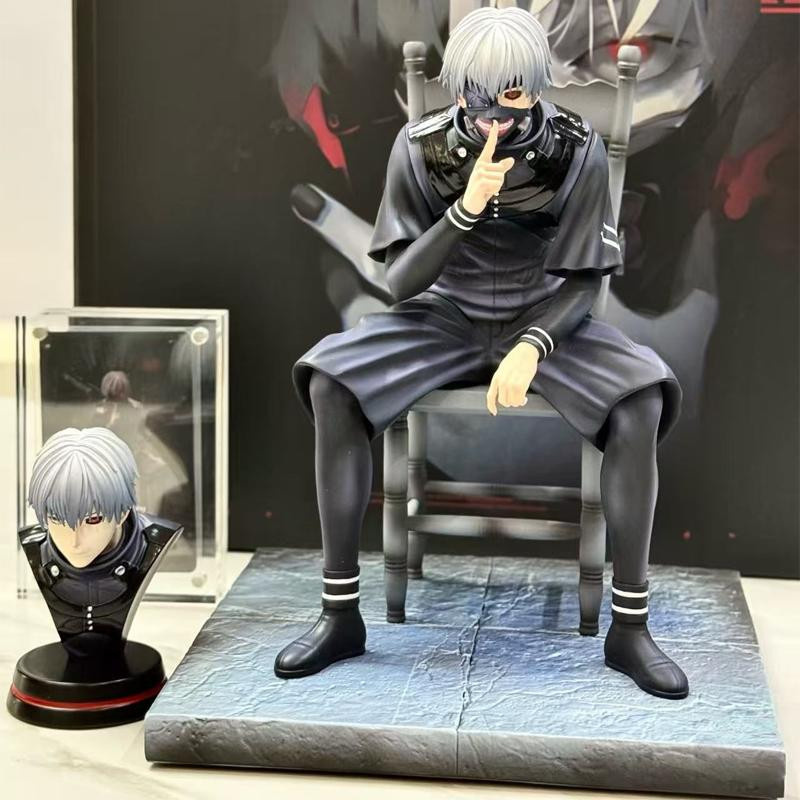 Yiran toy 1 Kaneki Ken Tokyo Ghoul Figur PVC Statue - Bild 2