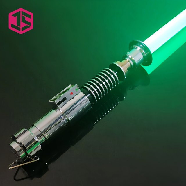 JSLIGHTSE Neopixel-Lichtschwert, Fantasy, Star Wars, Bunt / Mehrfarbig, Grün, Metall - Bild 1