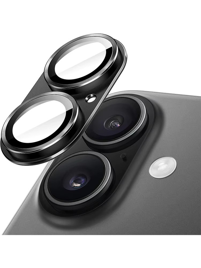 Kameraobjektivschutz in Silber für iPhone 16 Plus und weitere iPhone Modelle - Bild 4